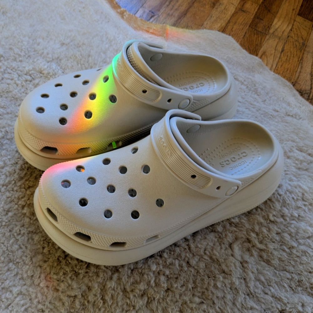 Platform Crocs sz 41